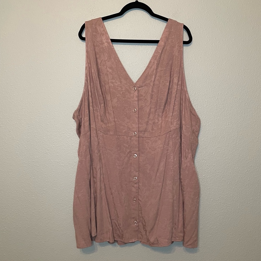 Torrid Sleeveless Button Down Blouse - image 1